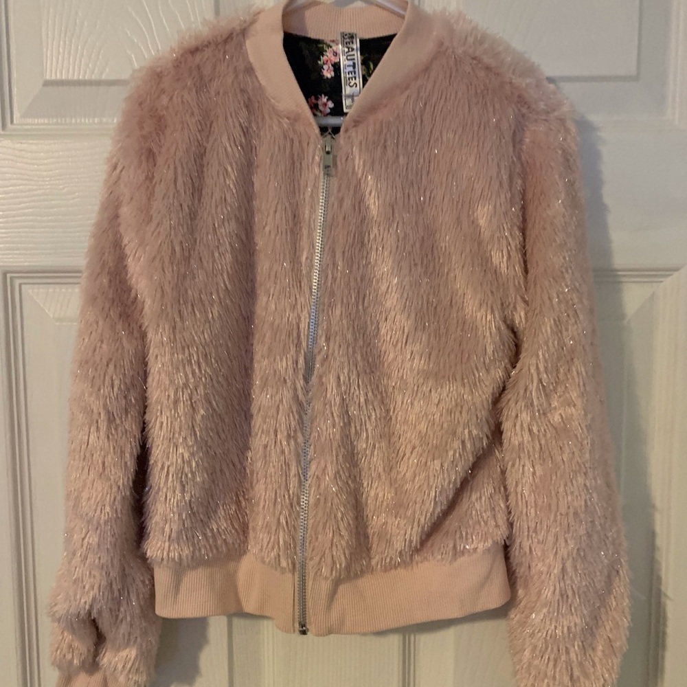 Cute Pink Bomber Jacket